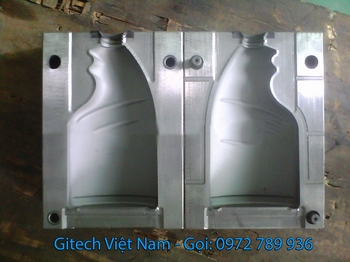 Khuôn thổi chai HD nước lau kính V750ml